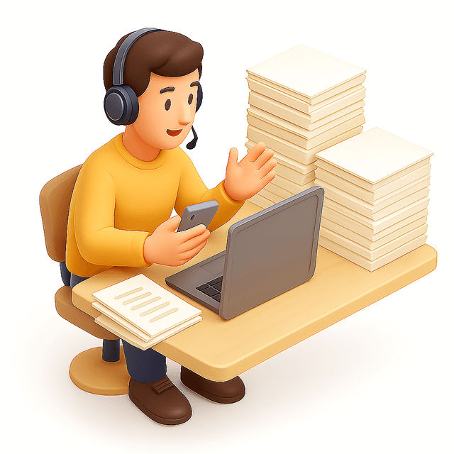 User interview icon