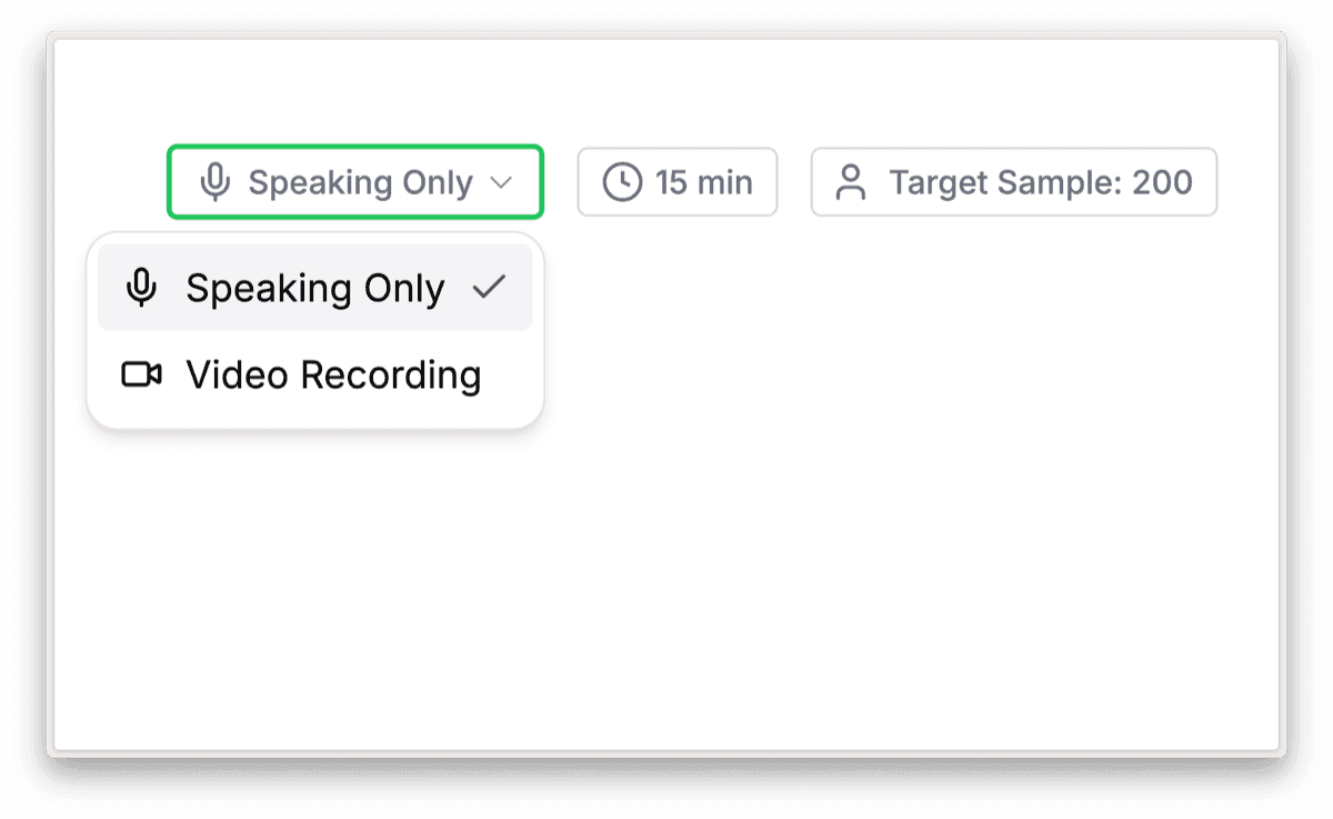 Interview your participants